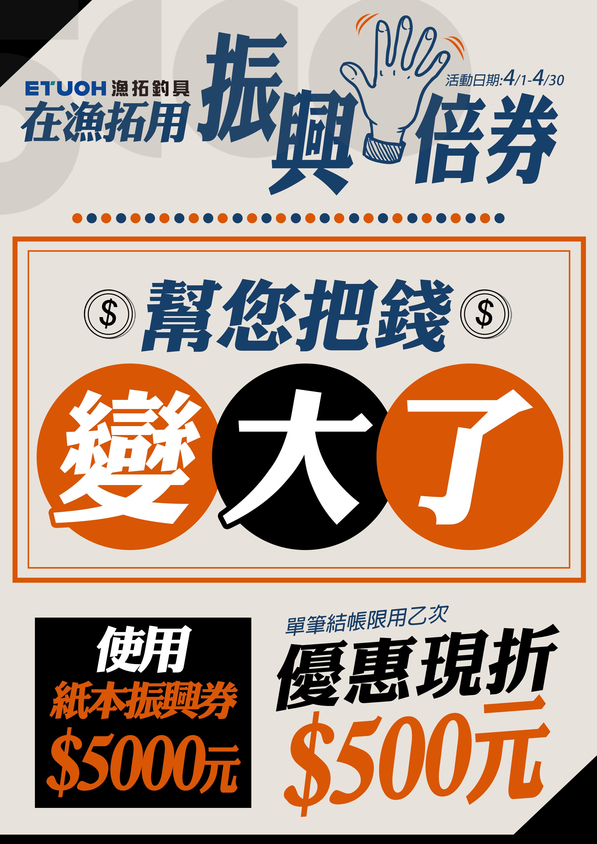 振興五倍券倒數加碼